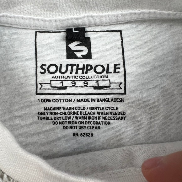 VTG Southpole Tribal Wings AOP Jesse Pinkman T-Shirt Mens Large White‎ Y2K - Picture 3 of 7
